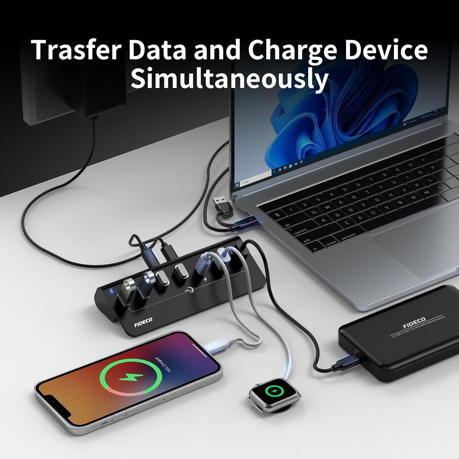 usb hub (4–7 ports)