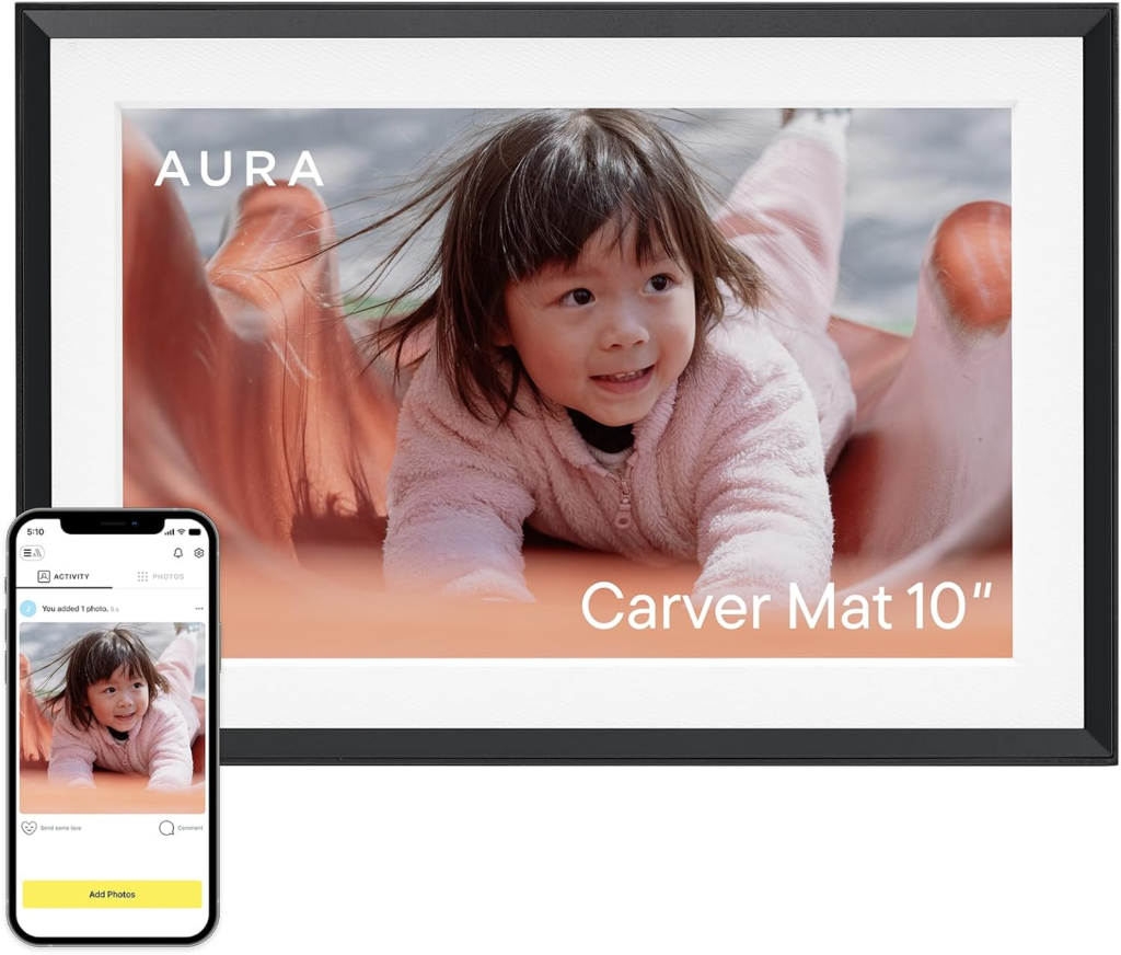 ⭐ Best AI-Powered Smart Photo Frame — Aura Carver 10" Review image