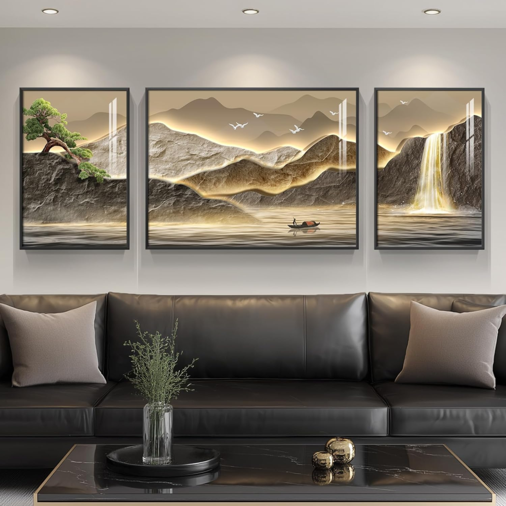 Best Luxury Living Room Wall Art image