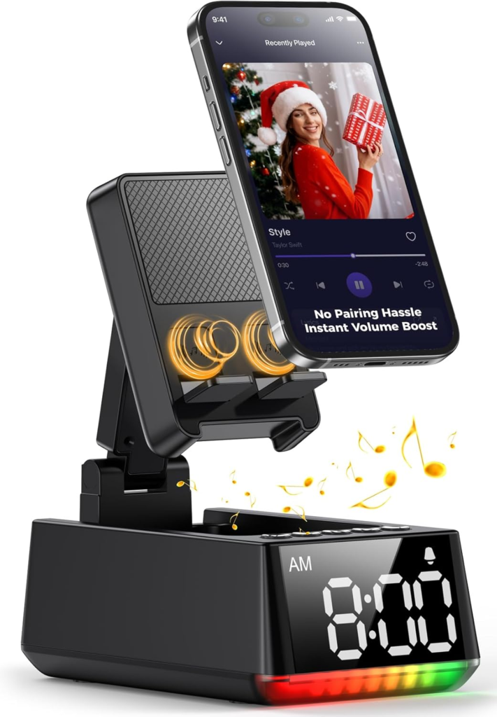 ๐ Best Portable Bluetooth Speaker & Phone Stand to Buy image