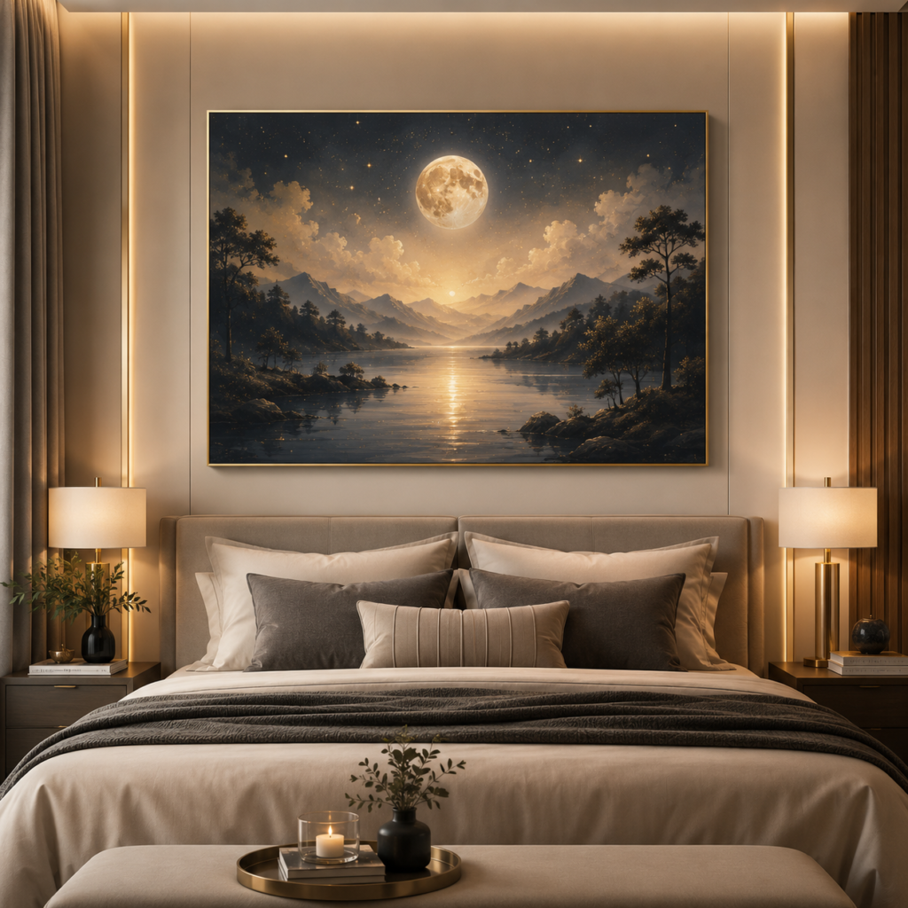 bedroom wall art