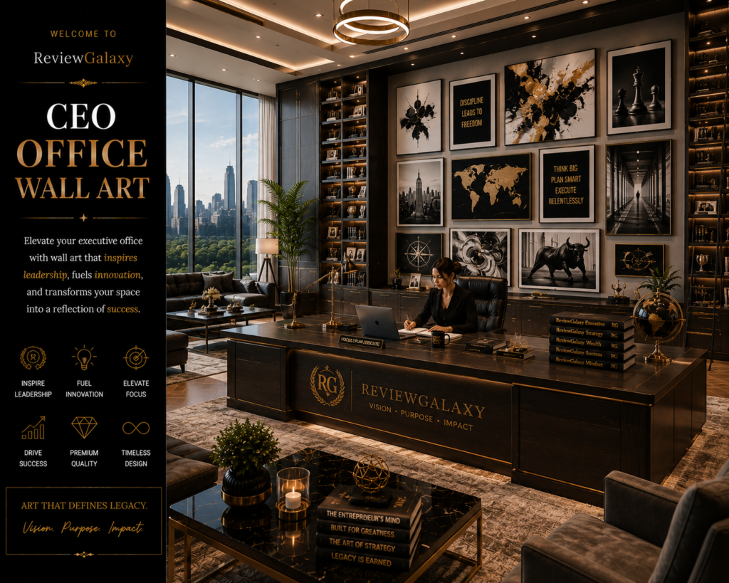 ceo office wall art