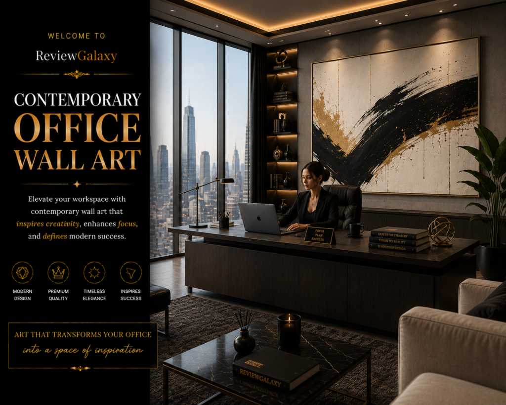 contemporary office wall art