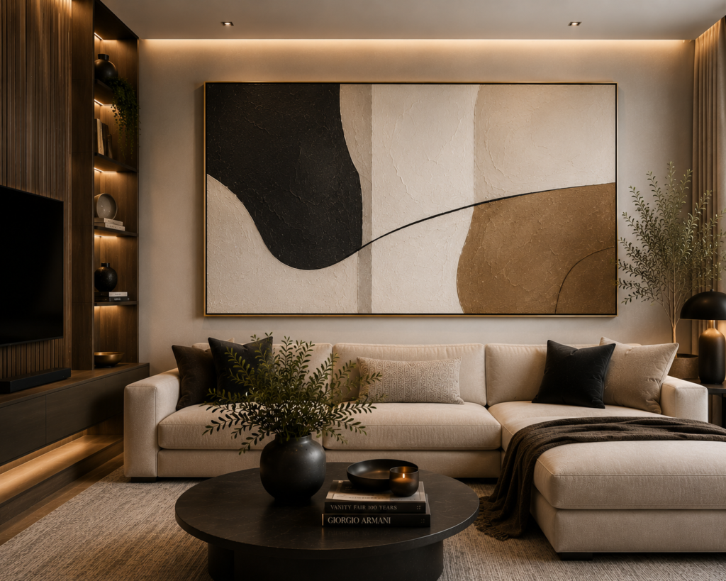 designer modern living room wall art
