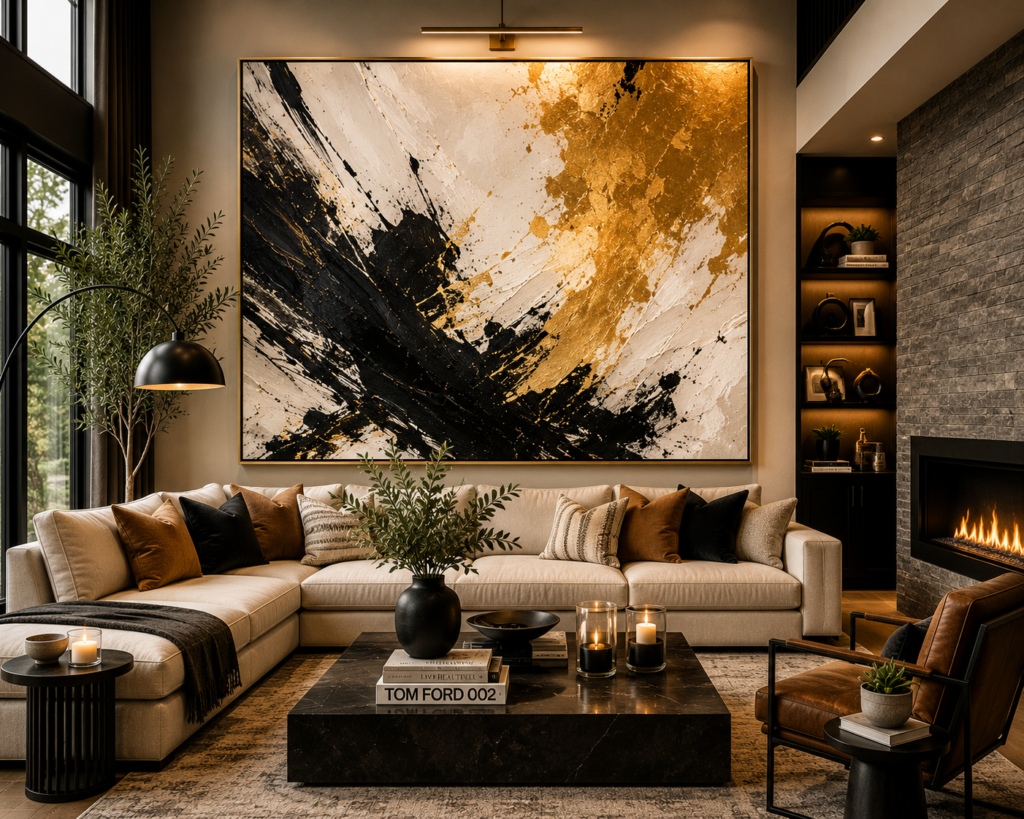 large statement wall art