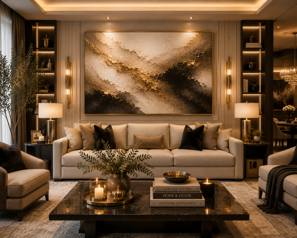 luxury living room décor inspiration