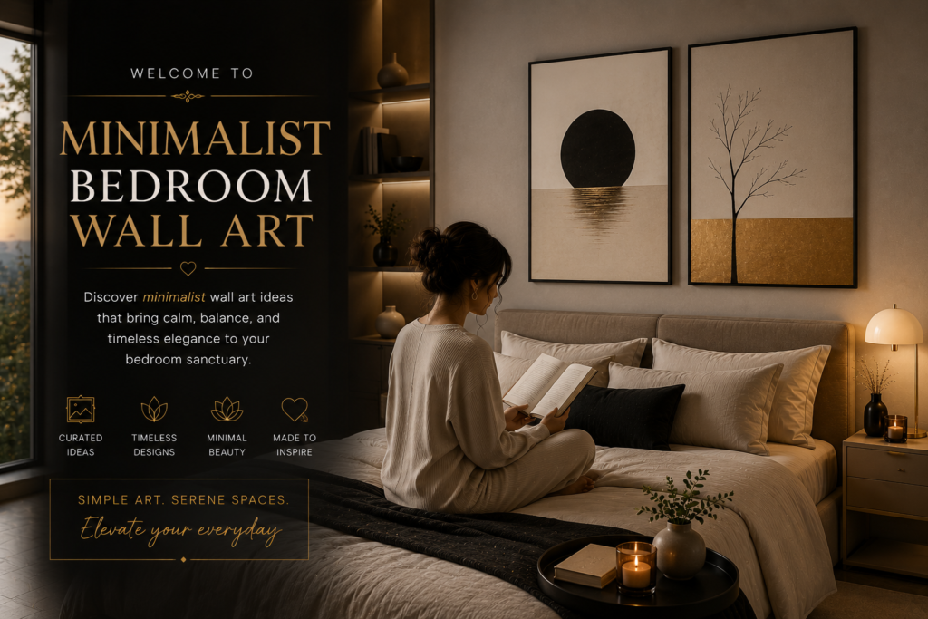Bedroom Wall Art Ideas minimalist bedroom wall art