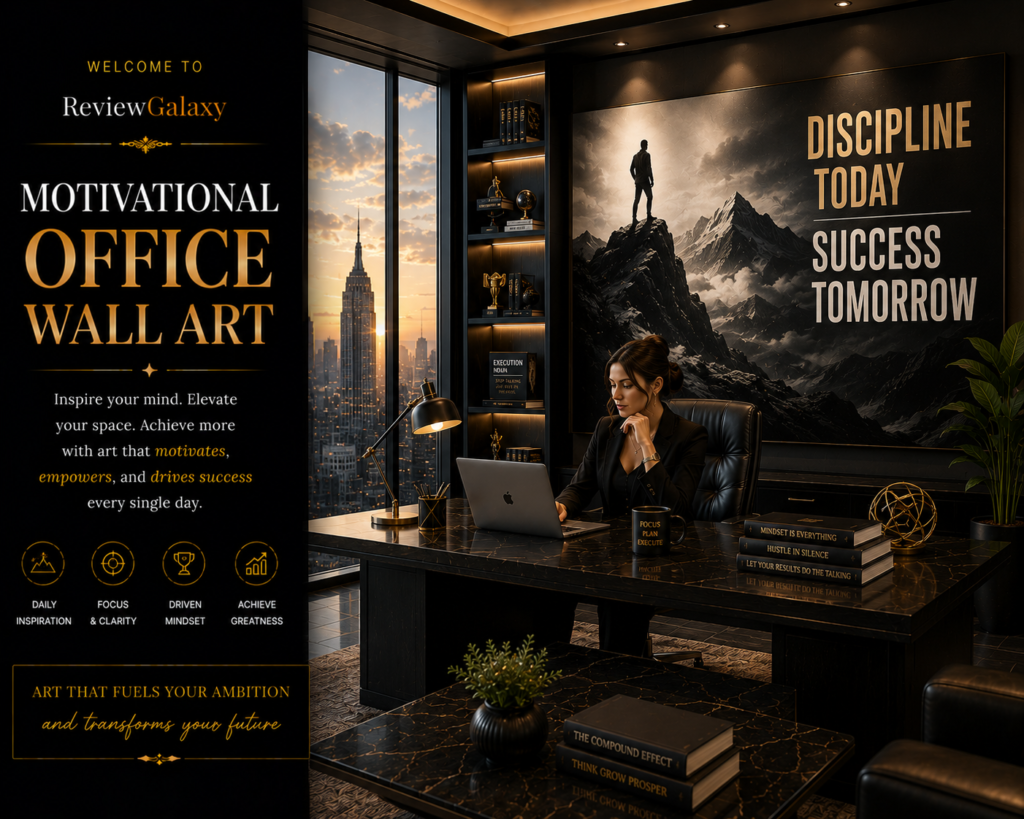 motivational office wall art