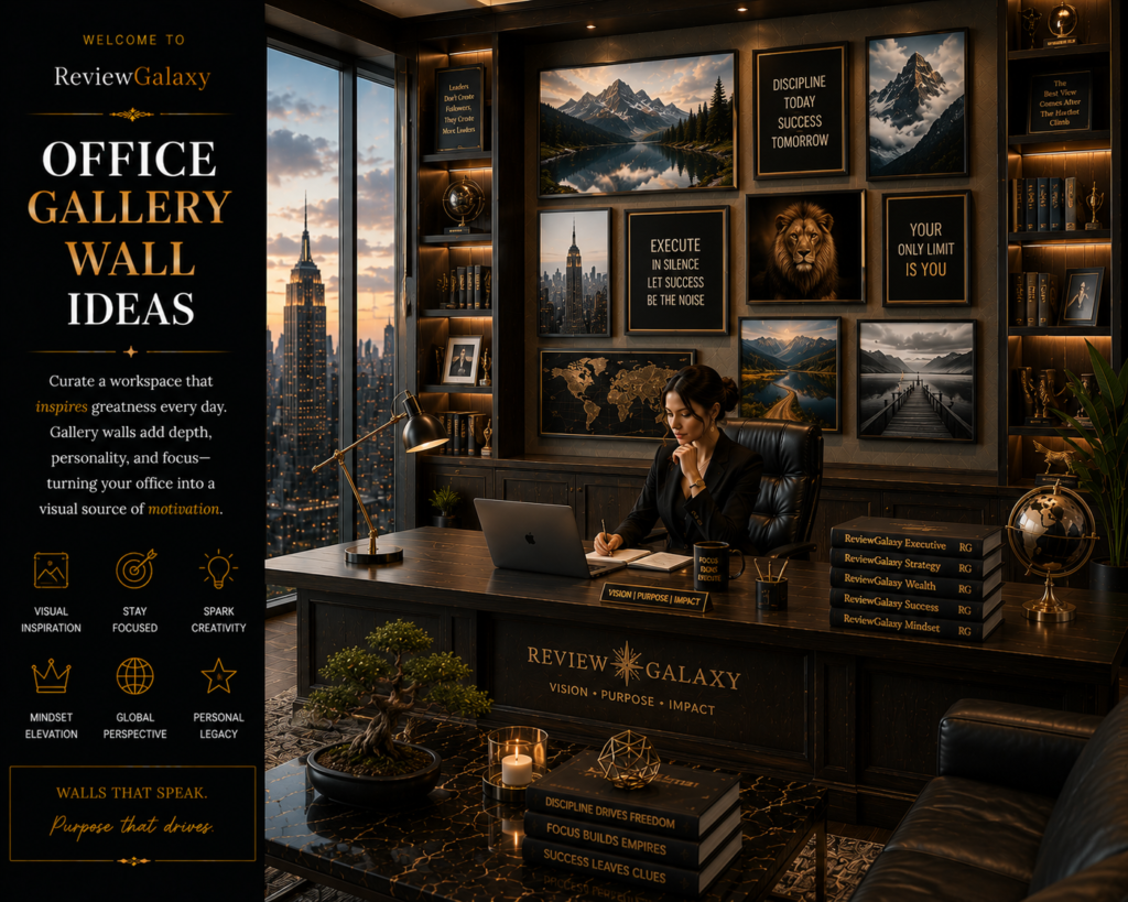office gallery wall ideas