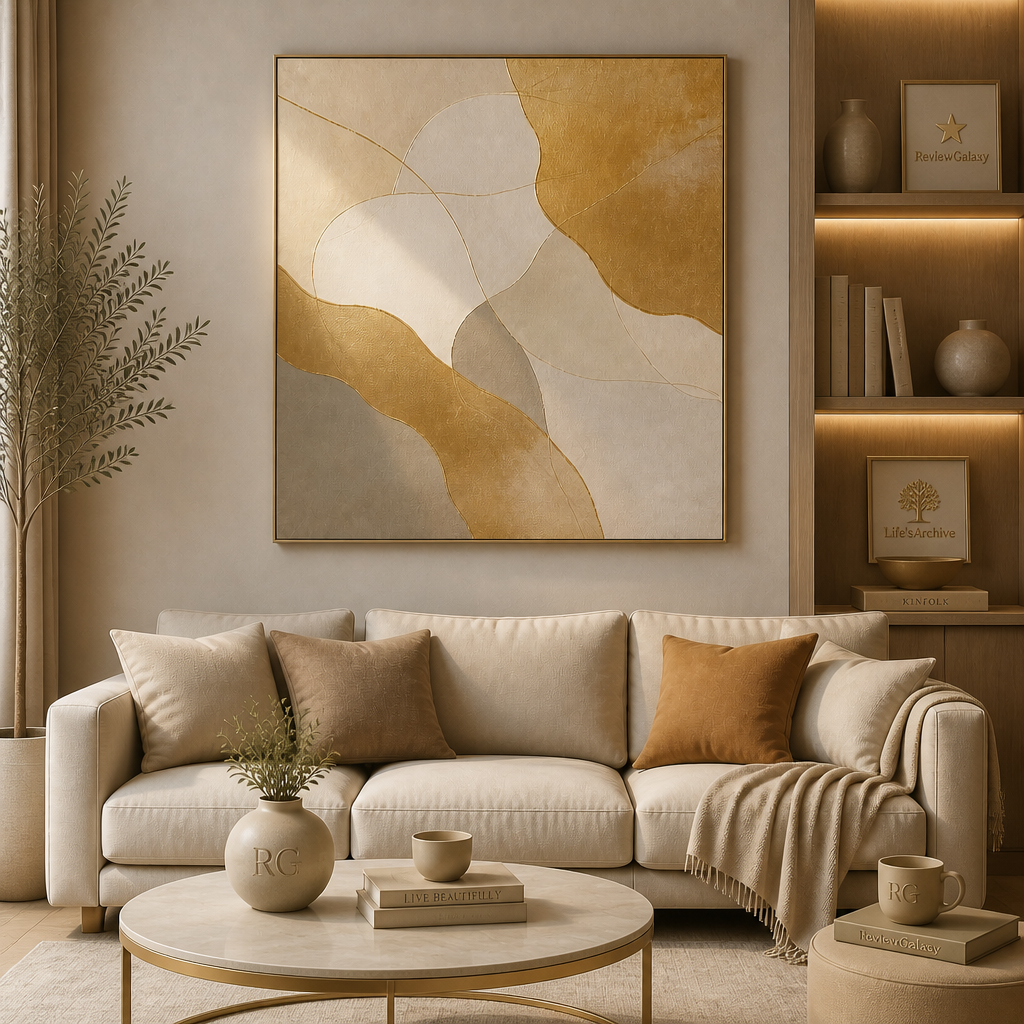 small space abstract living room wall art