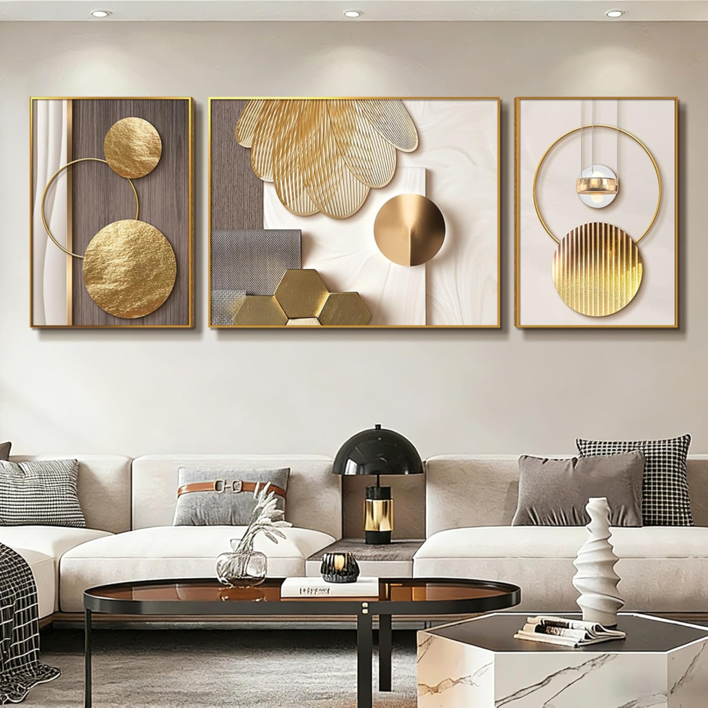Modern Luxury Living Room Wall Art image