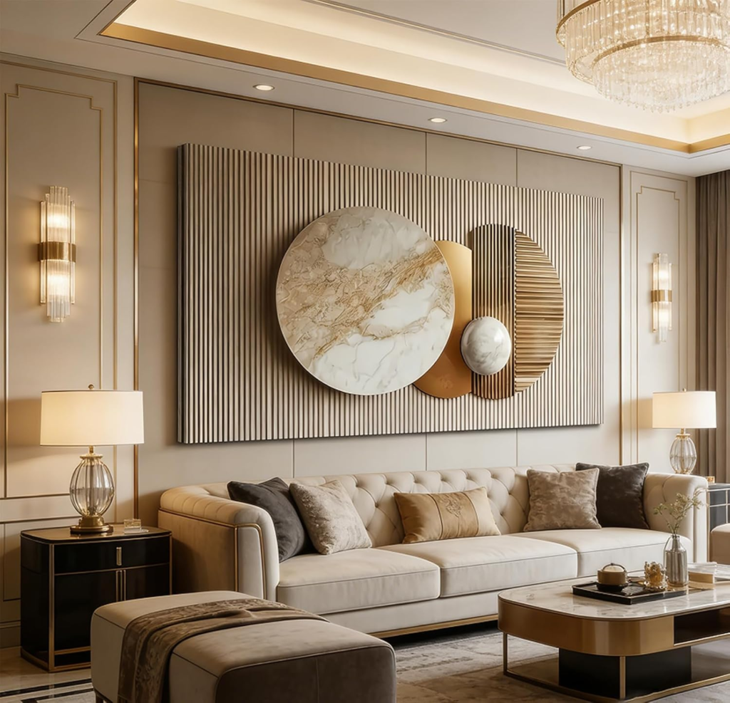 Luxury Canvas Wall Art for Living Rooms image