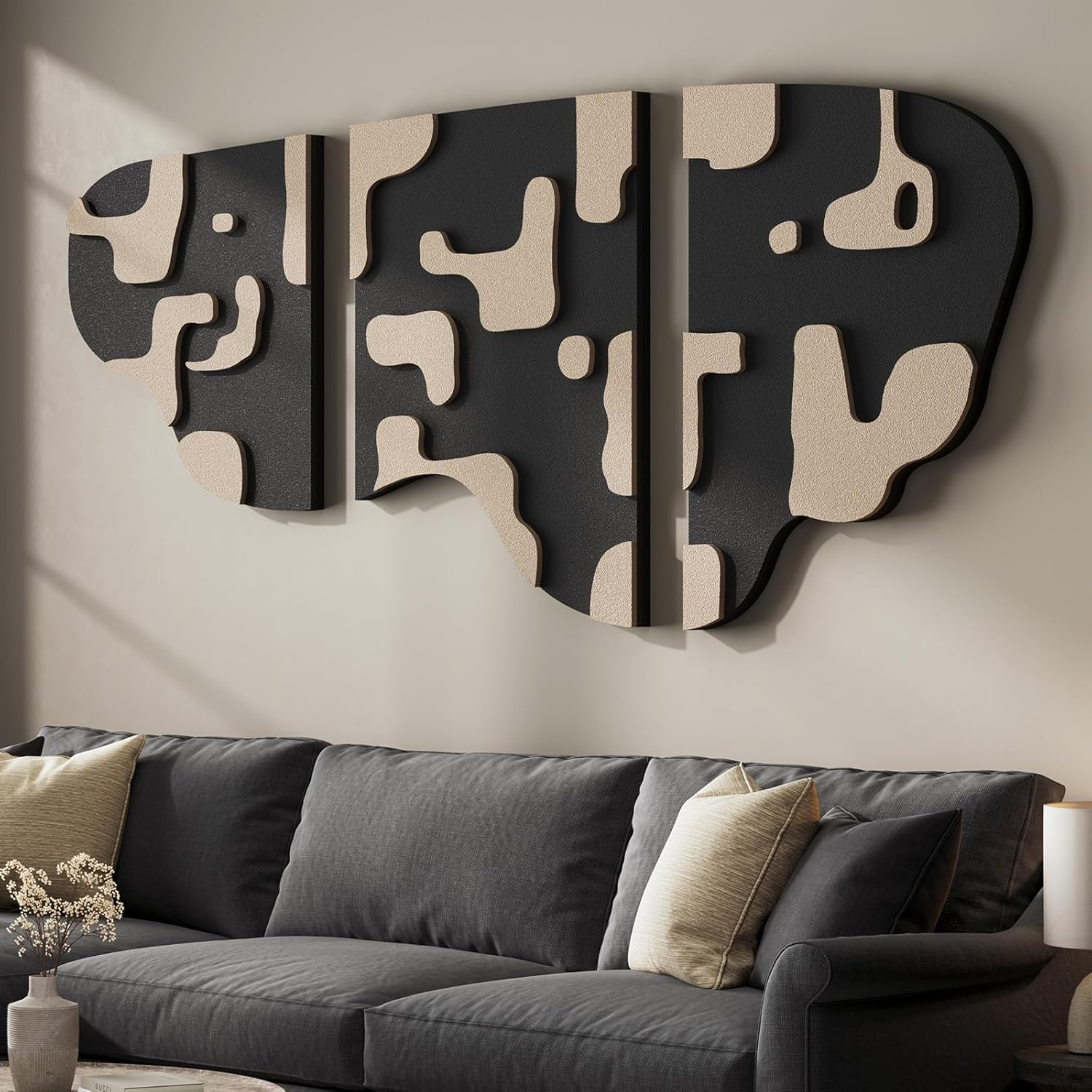 Minimal Luxury Living Room Wall Art
