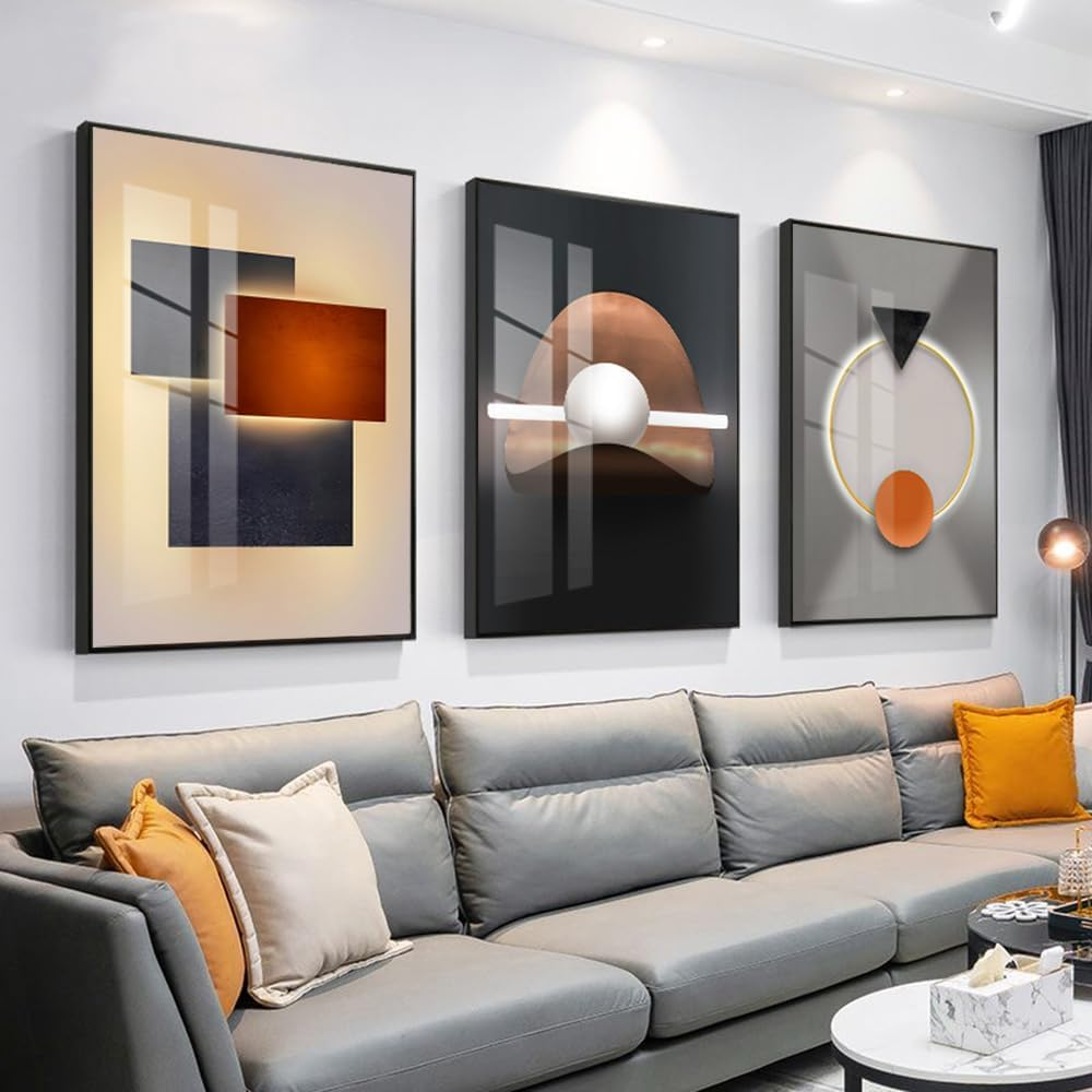 Neutral Luxury Living Room Wall Art