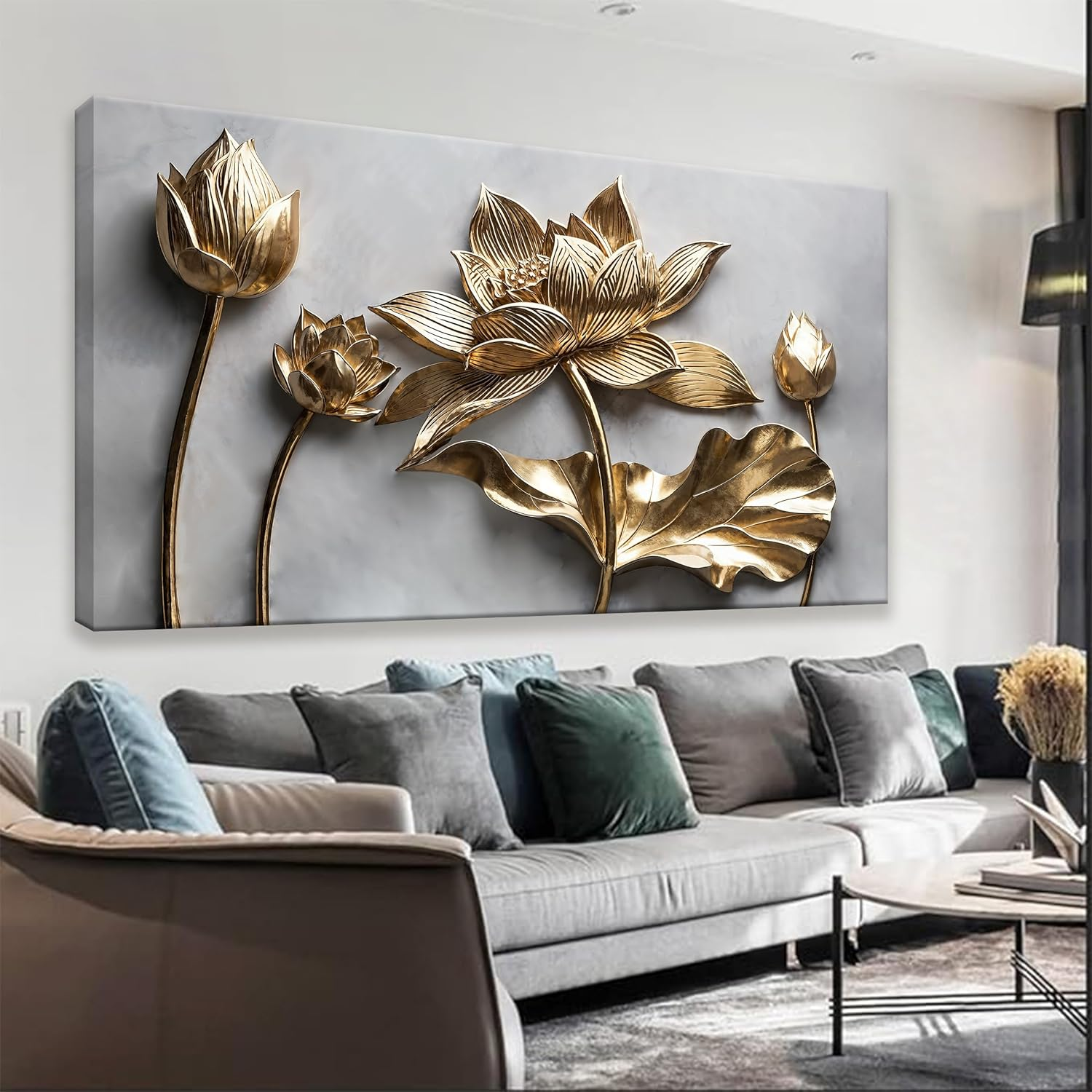 Luxury Living Room Gallery Wall Ideas
