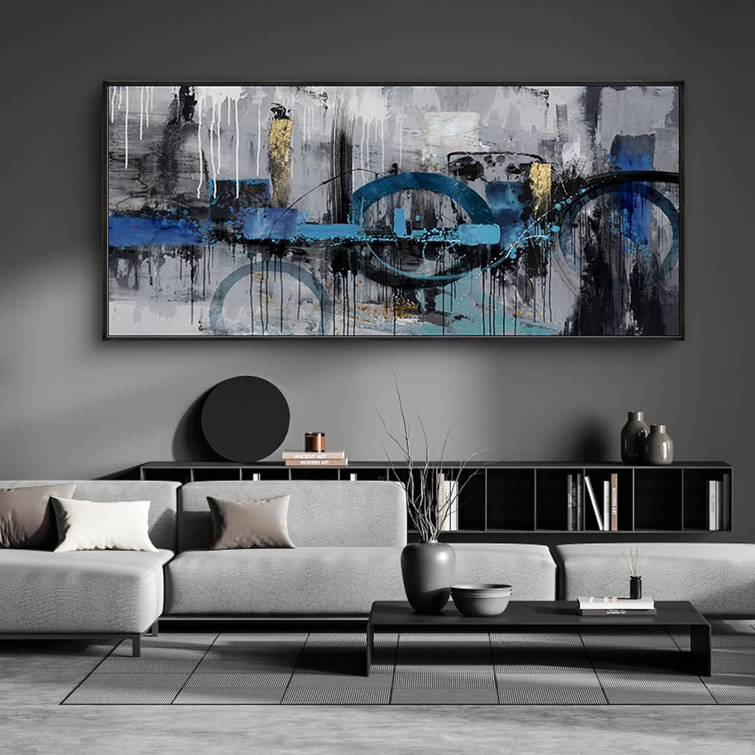 Oversized Modern Living Room Wall Art