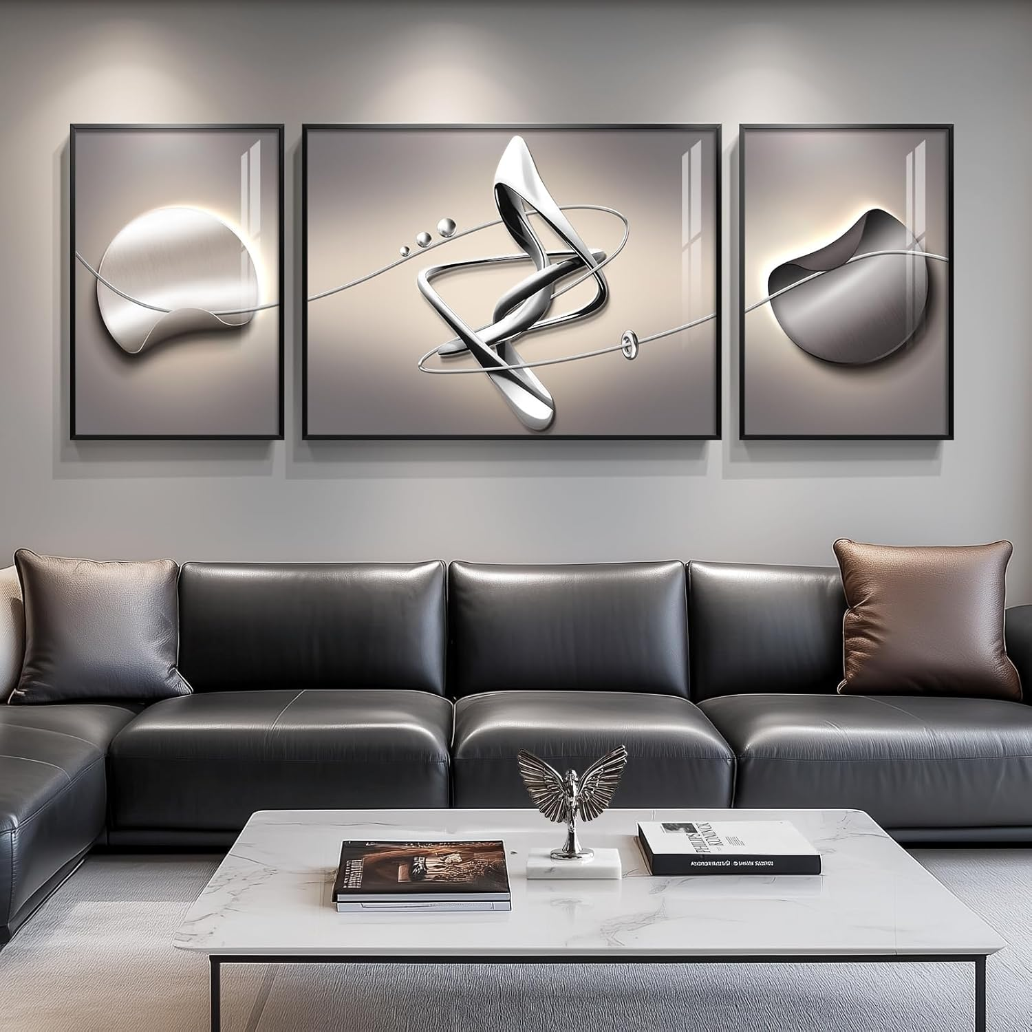 Luxury Modern Living Room Wall Art