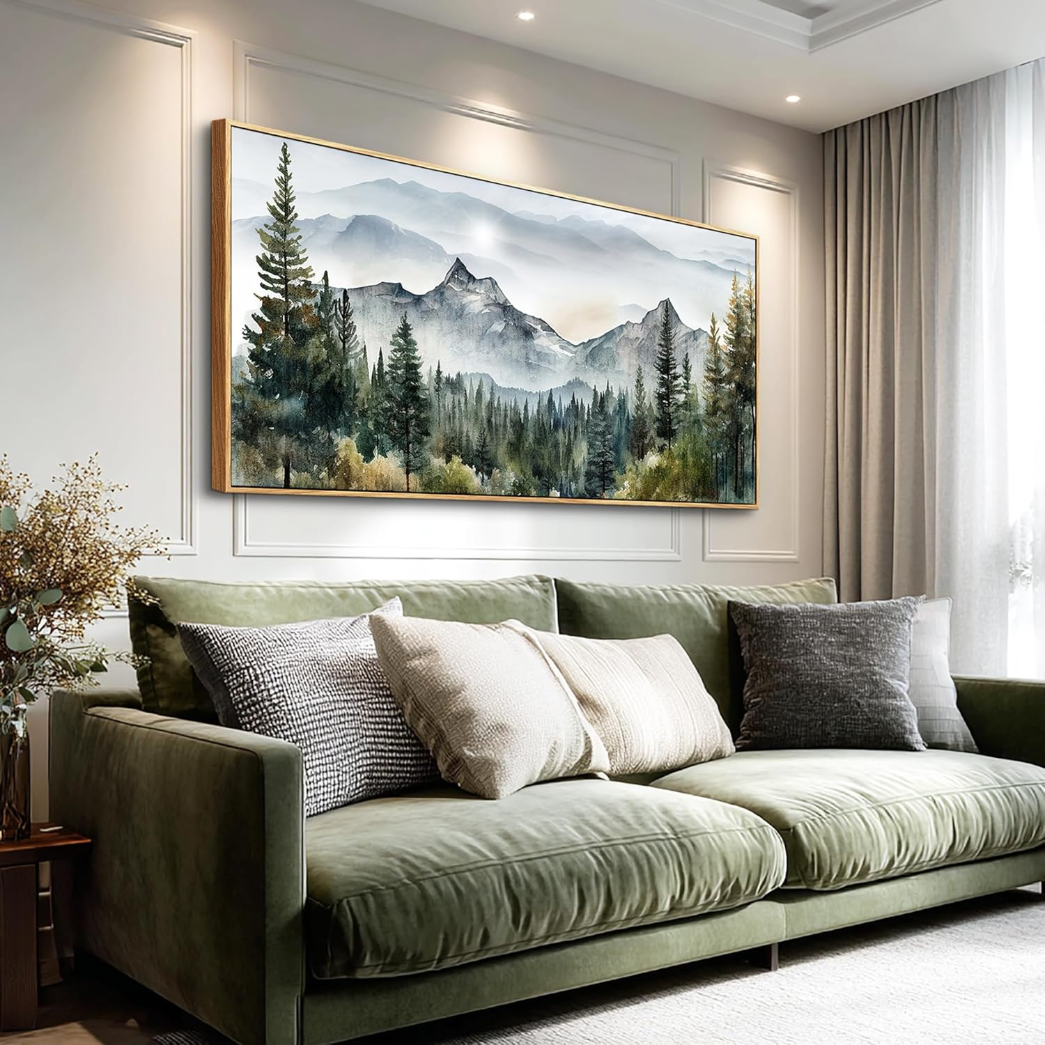 Mountain and Landscape Abstract Wall Art