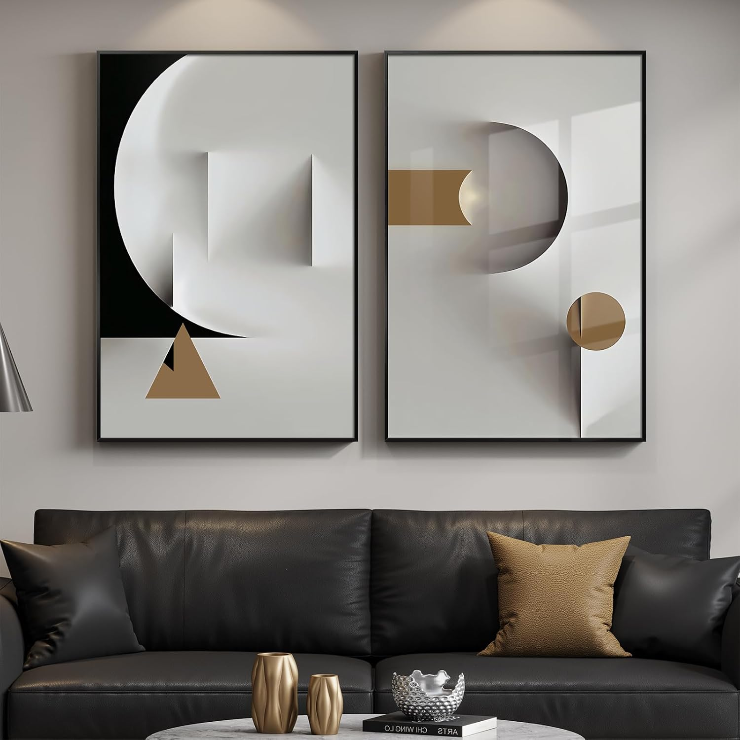 Minimalist Framed Living Room Wall Art