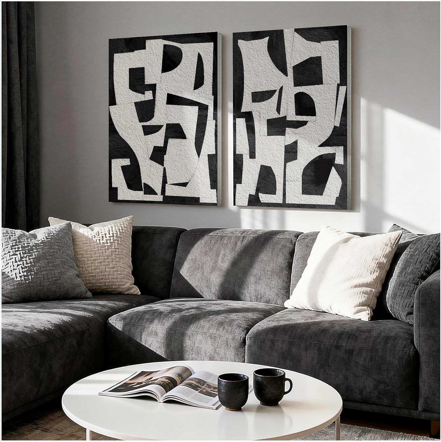 Minimalist Apartment Living Room Wall Art