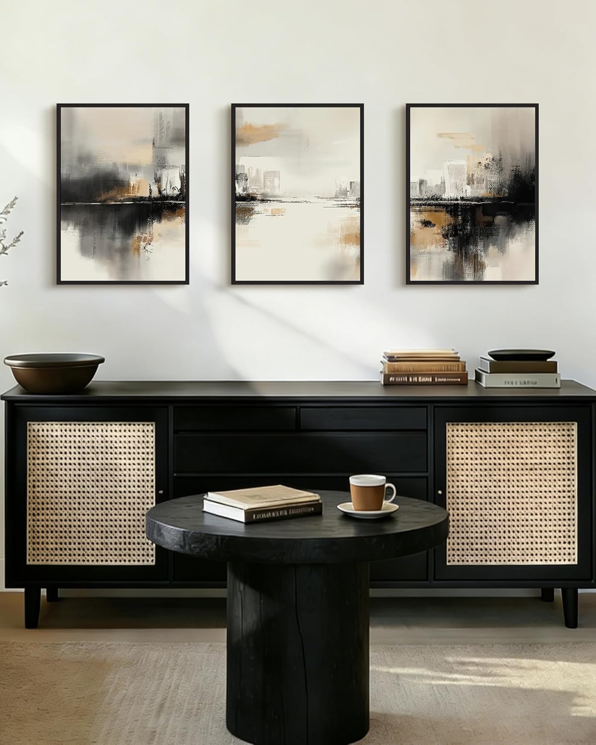 Small Space Minimalist Living Room Wall Art