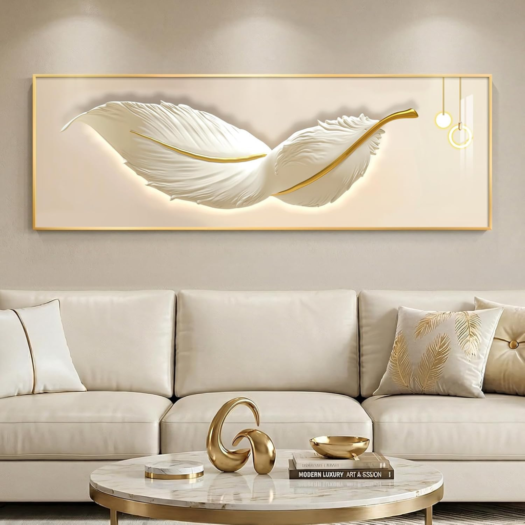 Luxury Minimalist Living Room Wall Art image