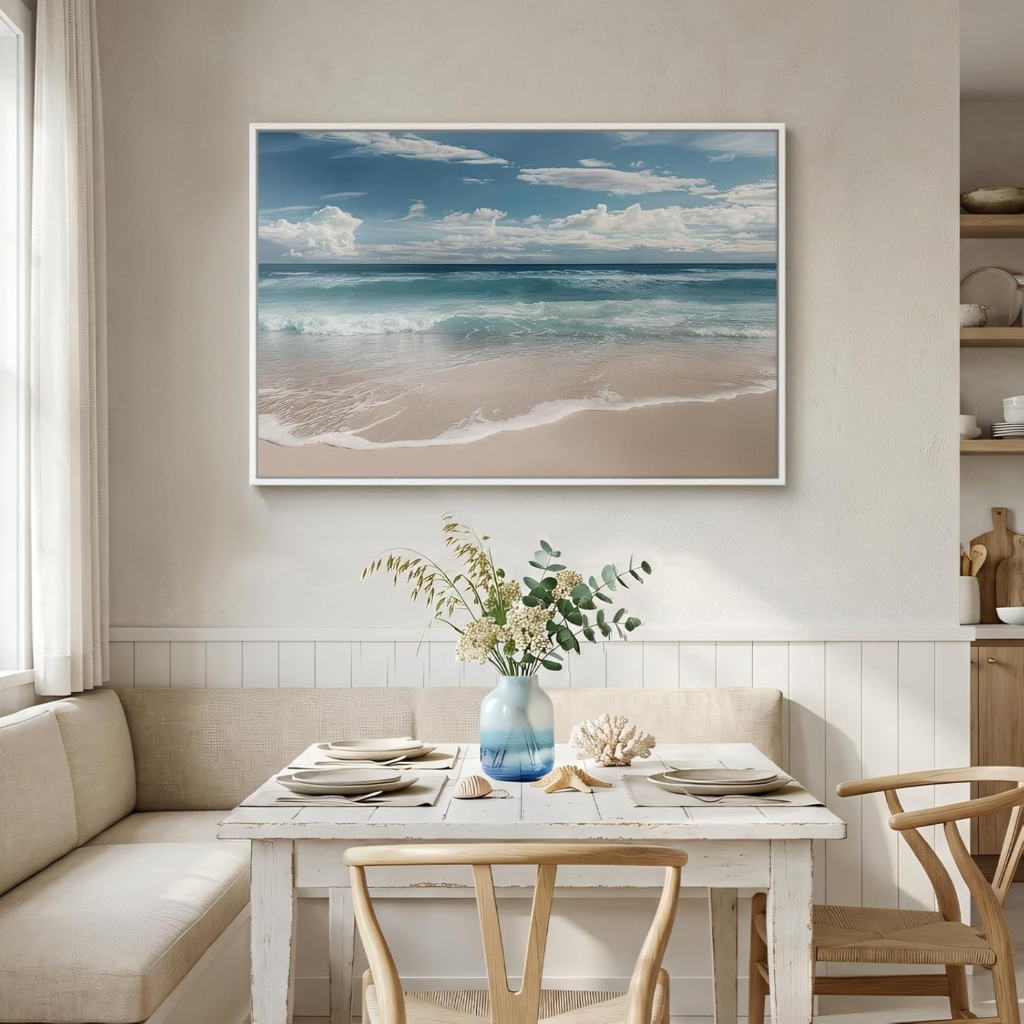 Ocean and Coastal Canvas Living Room Wall Art image