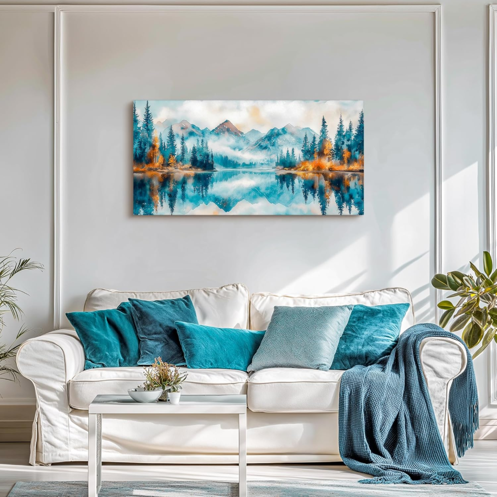 Mountain and Landscape Large Statement Wall Art image