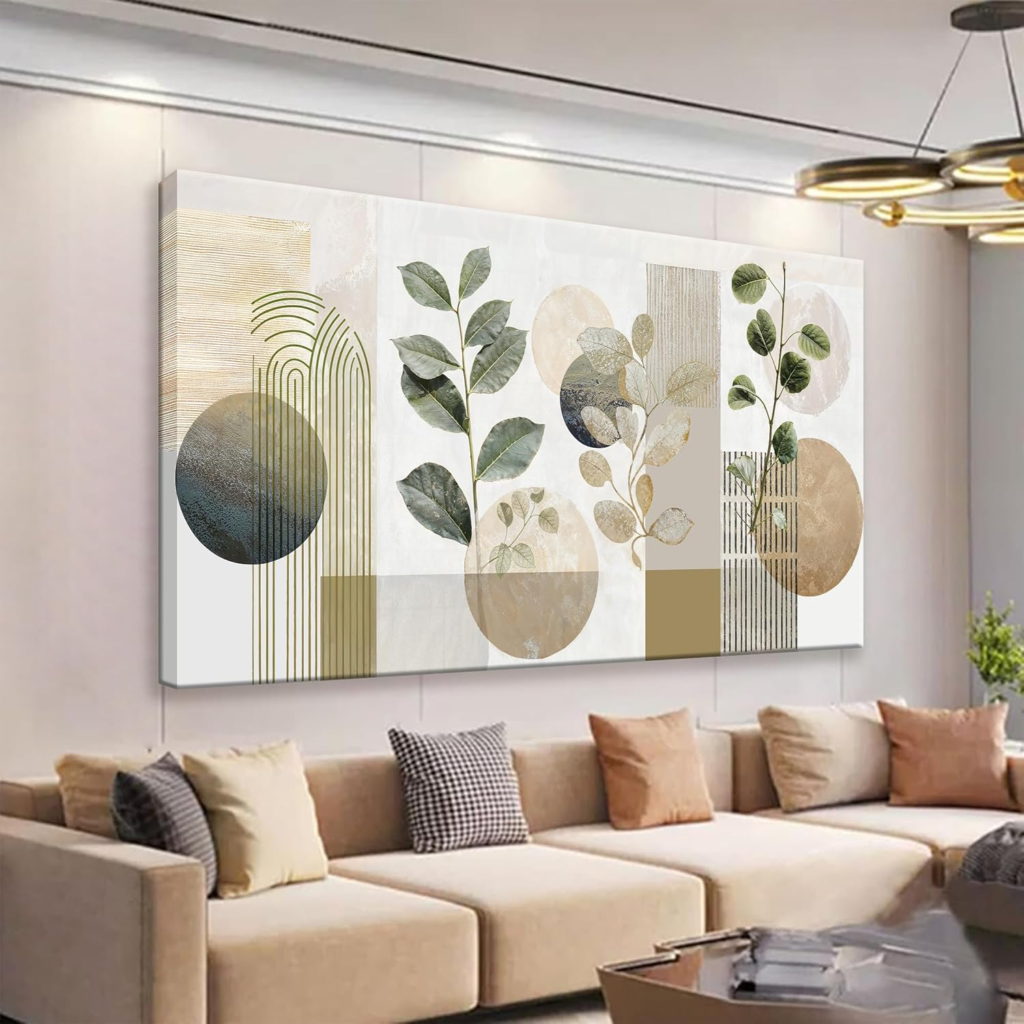 Geometric Statement Living Room Wall Art image