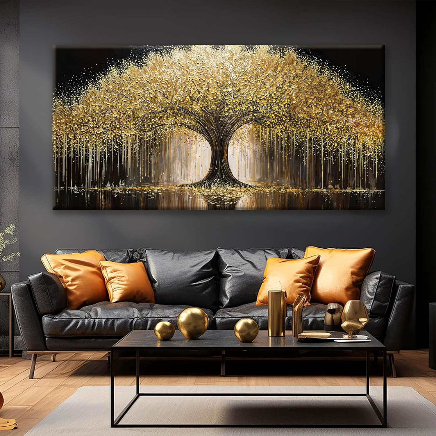 Statement TV Wall Art for Living Rooms