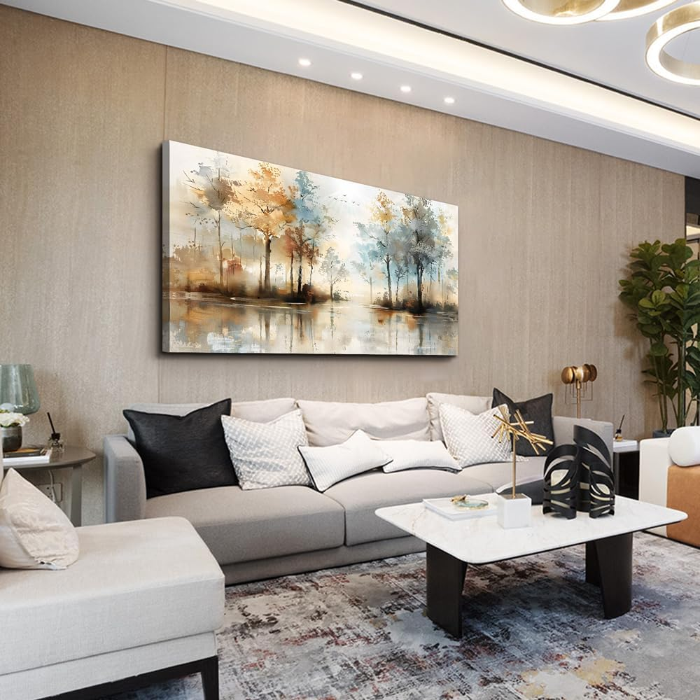 Cozy Statement Living Room Wall Art