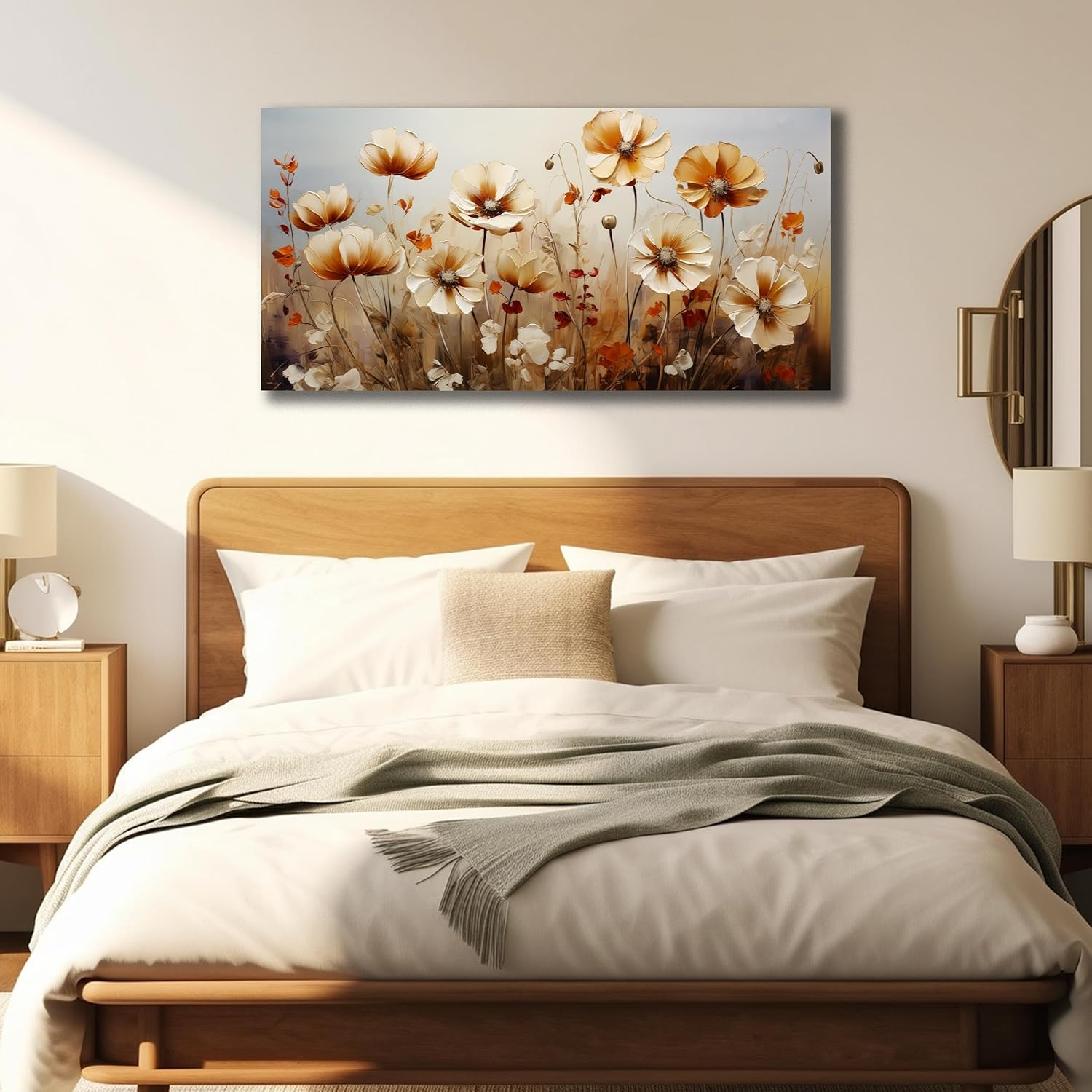 Brown Tone Bedroom Wall Art Ideas Brown Tone Bedroom Wall Art Ideas