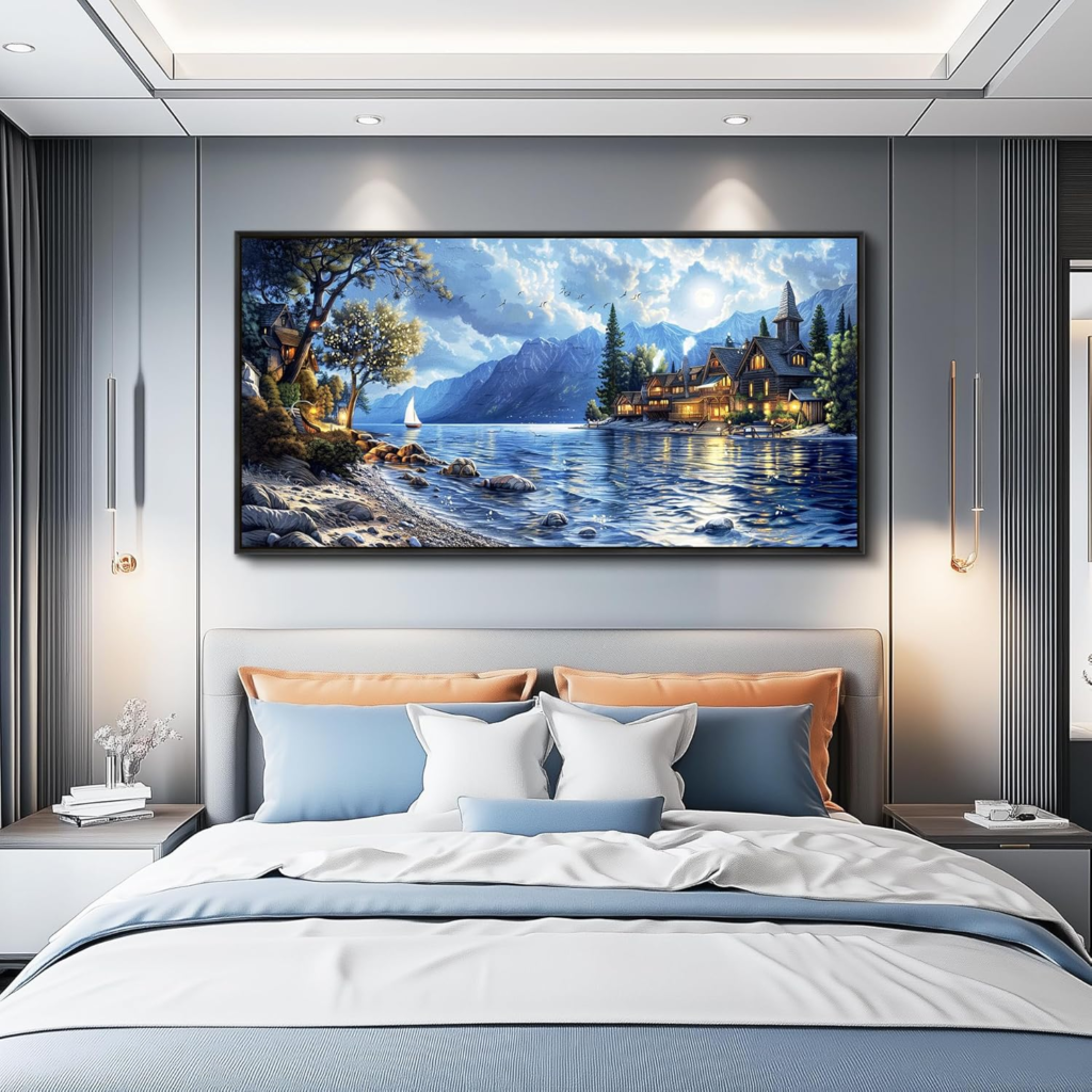 Ocean and Coastal Bedroom Wall Art Ideas image
