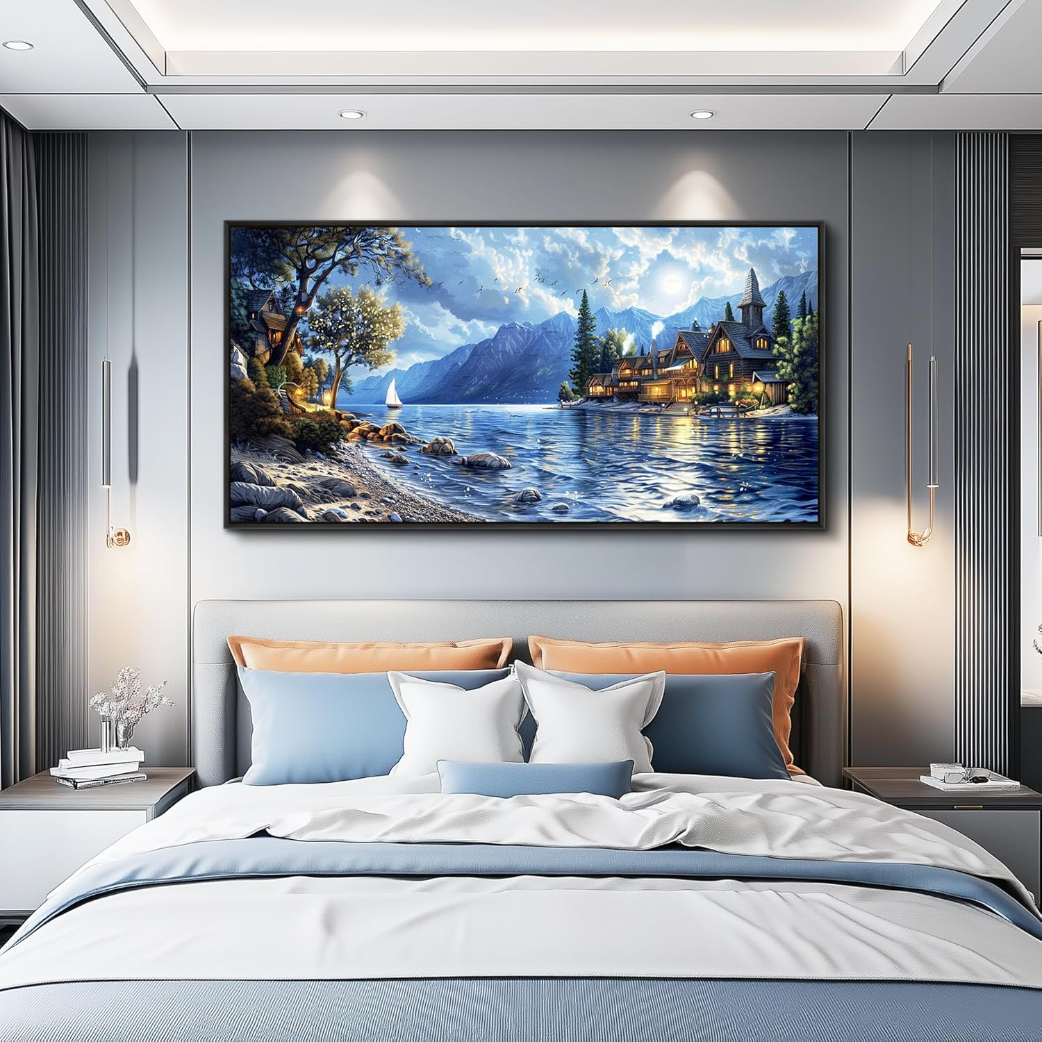 Ocean and Coastal Bedroom Wall Art Ideas Ocean and Coastal Bedroom Wall Art Ideas