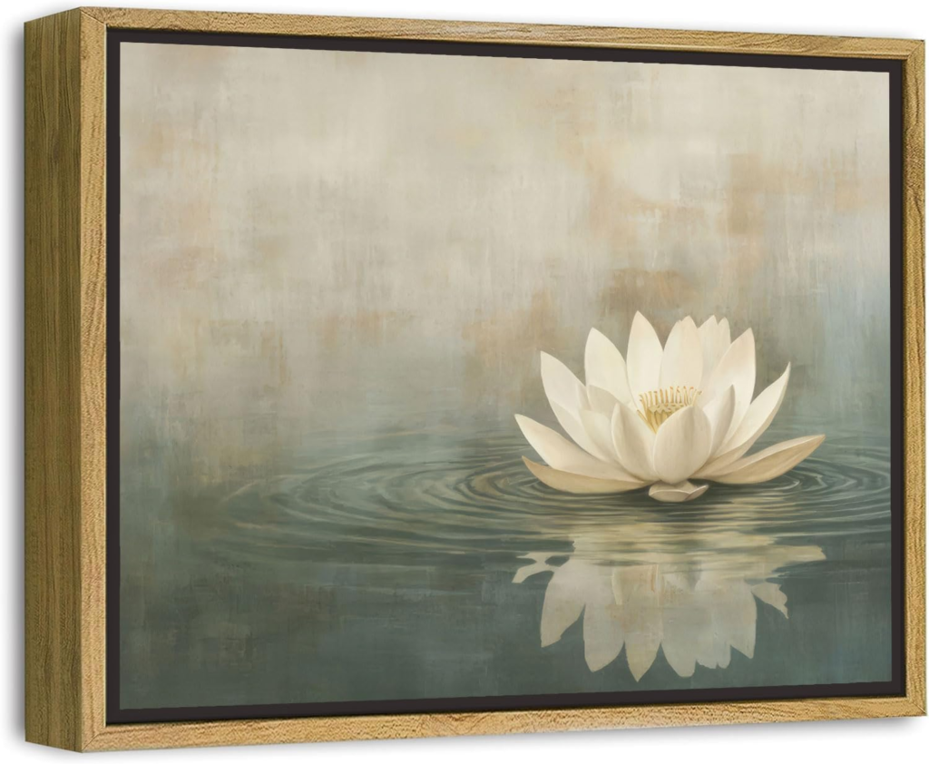 Japandi Bedroom Wall Art Ideas image