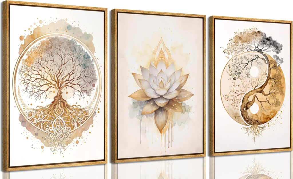 Calm Bedroom Wall Art Ideas image