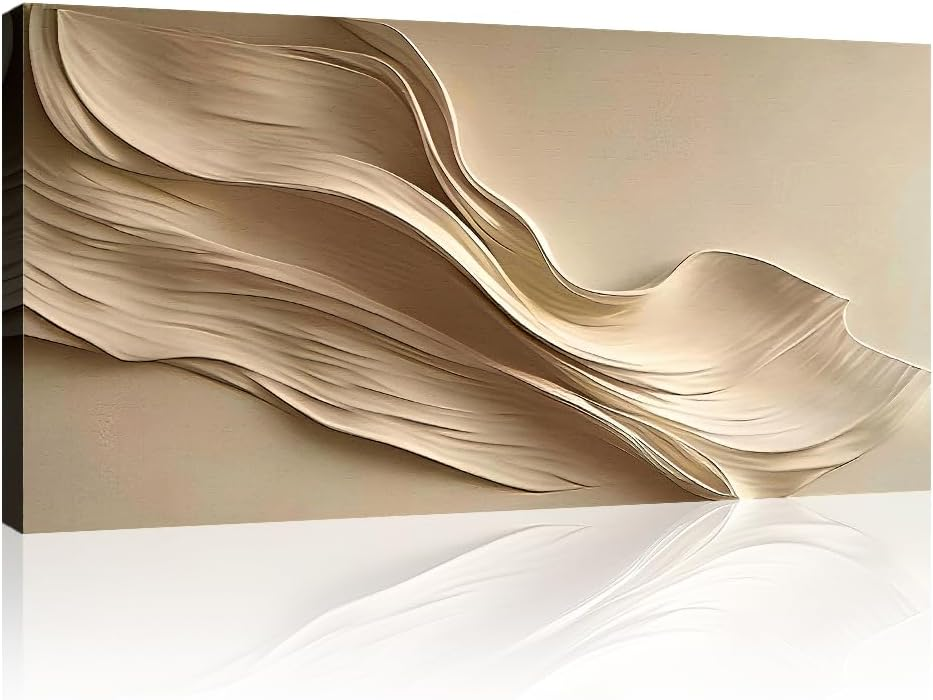Neutral Tone Office Wall Art Ideas image