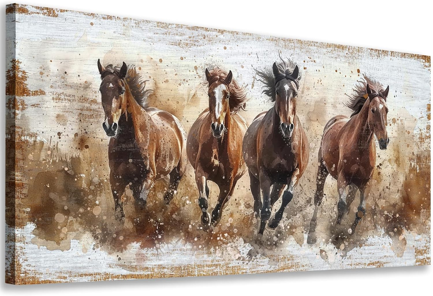 Brown Tone Office Wall Art Ideas