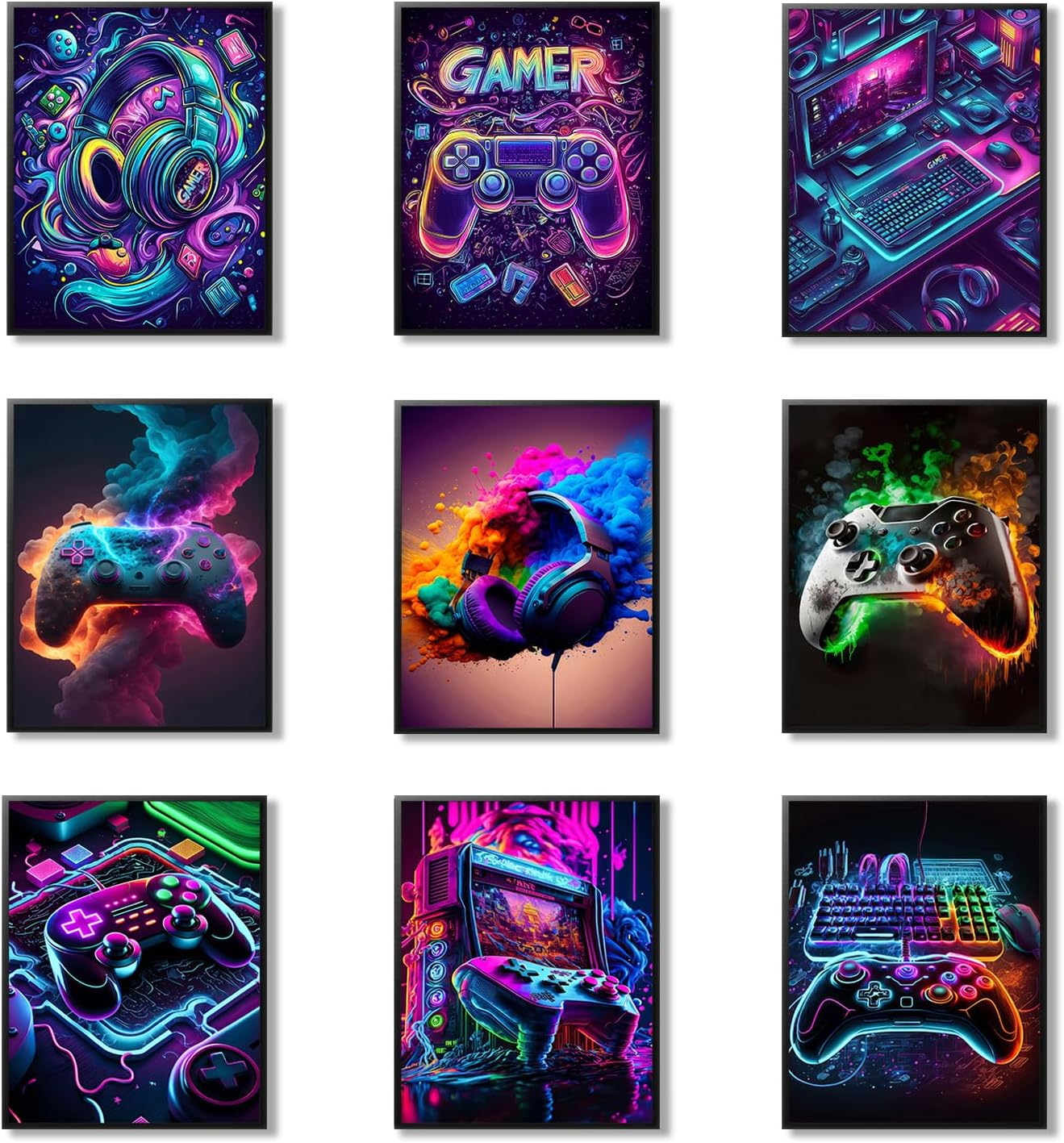 Stylish Gaming Room Wall Art Ideas Stylish Gaming Room Wall Art Ideas