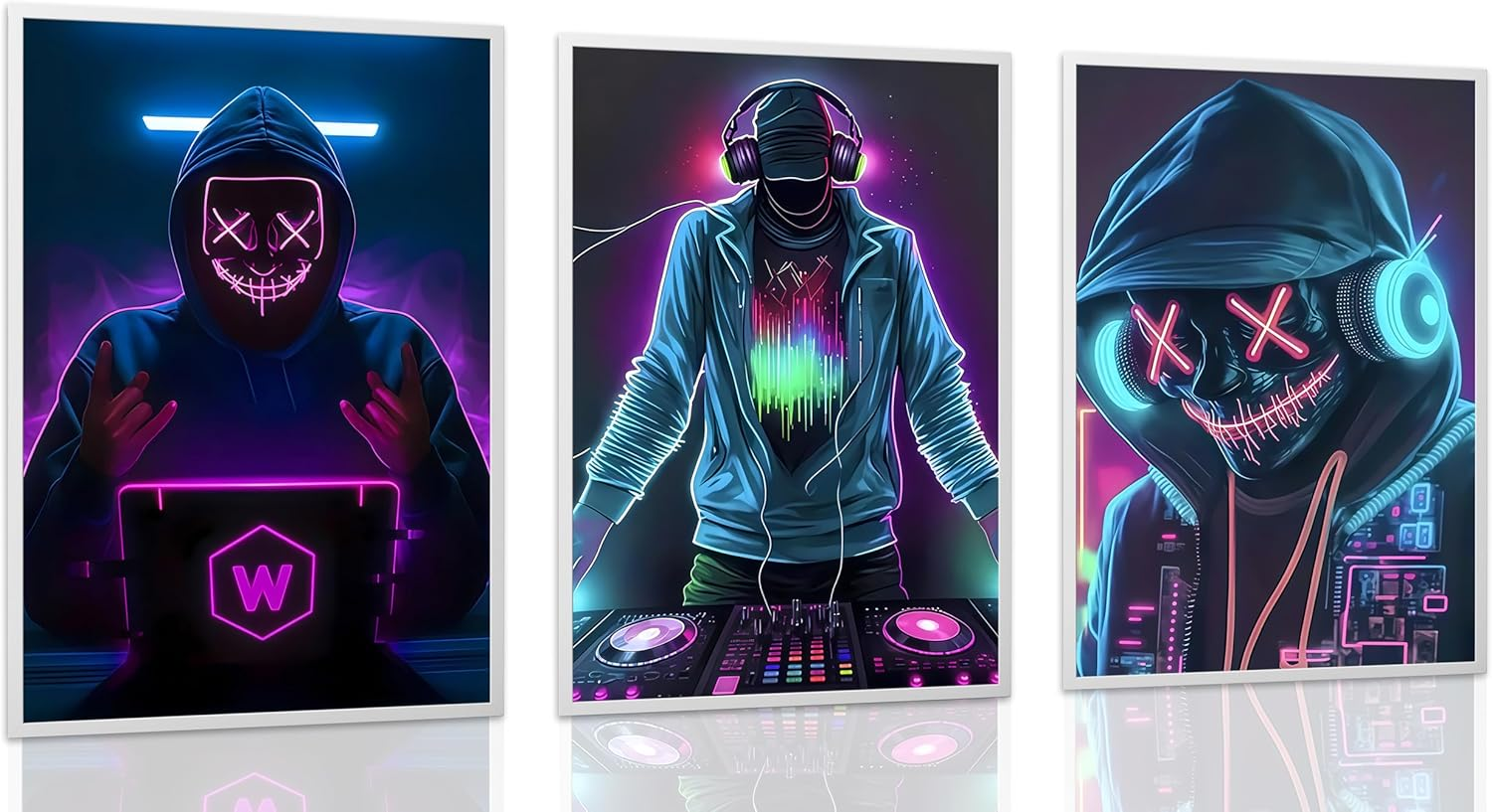 Cyberpunk Neon Gaming Wall Art Ideas Cyberpunk Neon Gaming Wall Art Ideas