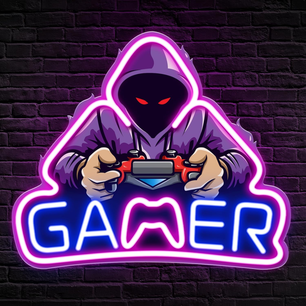 LED Gaming Wall Décor Ideas image