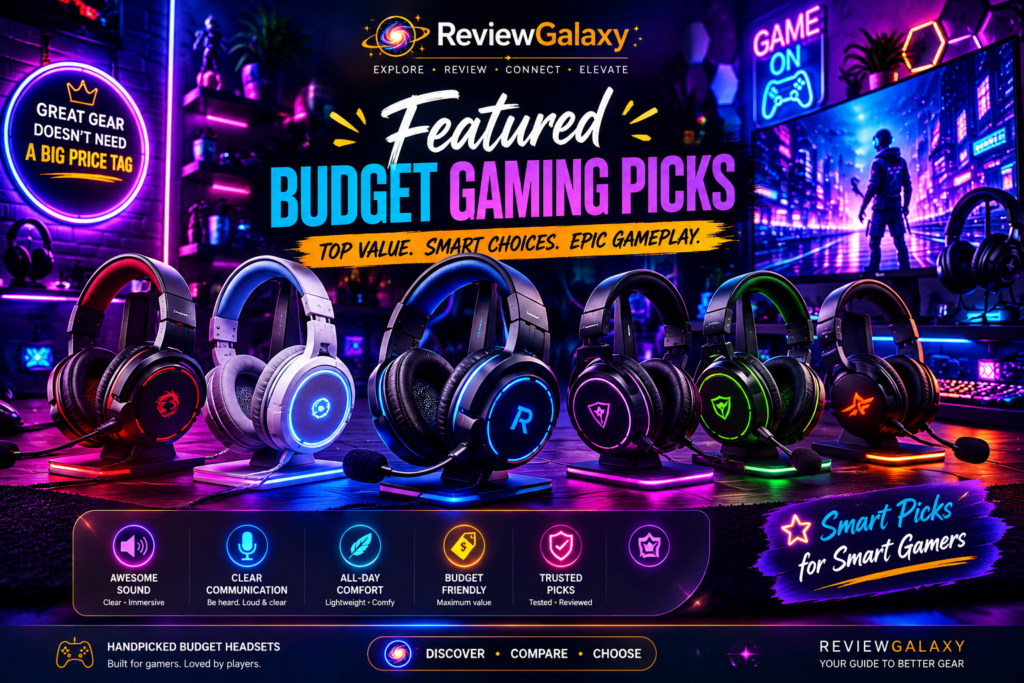 Budget Gaming Headsets featured budget gaming picks
