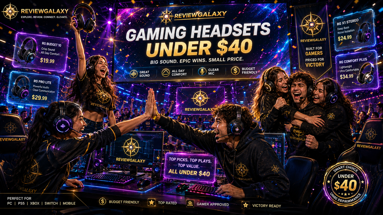 Gaming Headsets Under $40 Gaming Headsets Under $40